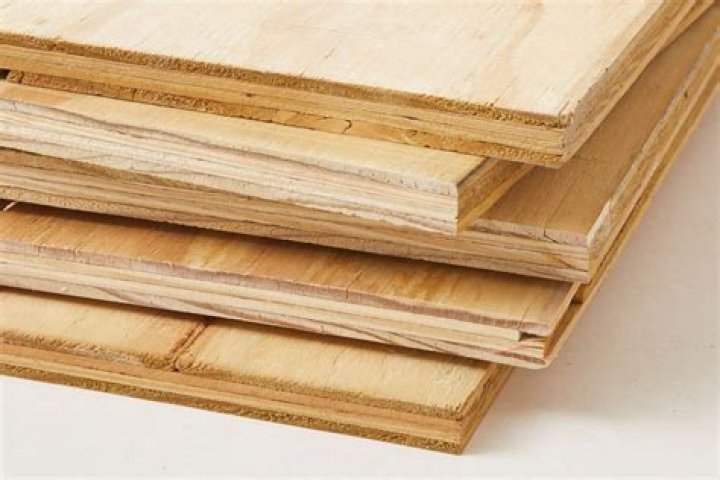What is hardwood plywood made from?