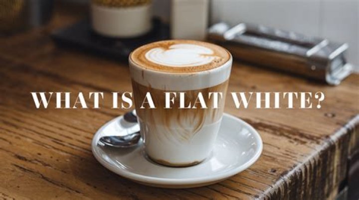What is in a white coffee?
