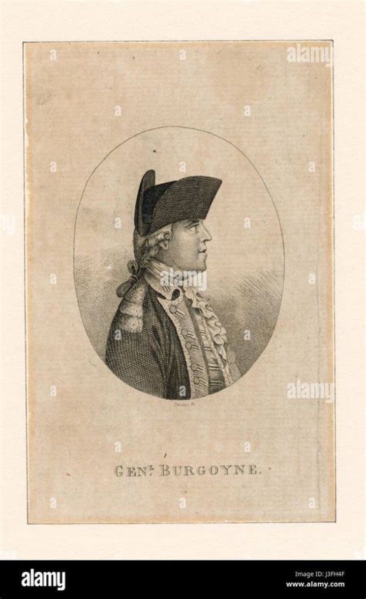What is John Burgoyne known for?