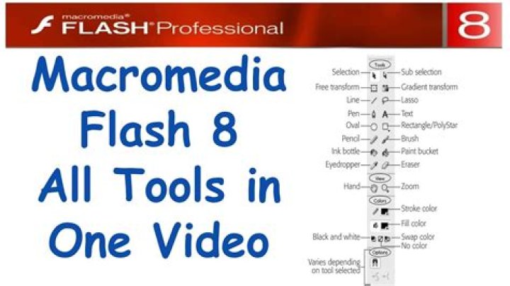 What is Macromedia Flash 8 used for?