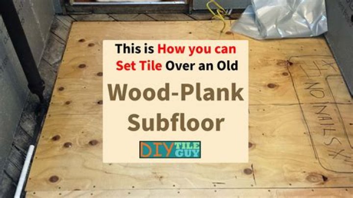 What is plank subfloor? | ContextResponse.com