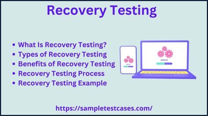 What is recovery testing with example?