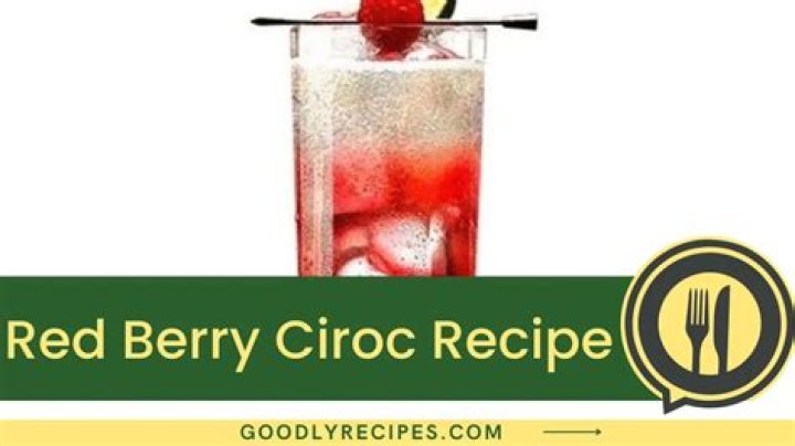 What is red berry Ciroc?