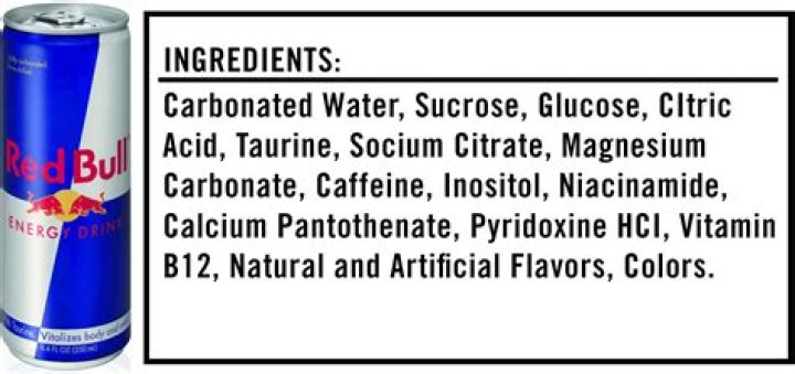 What is Red Bull made out of?