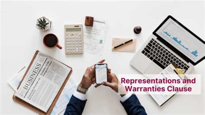 What is representation and warranties clause?