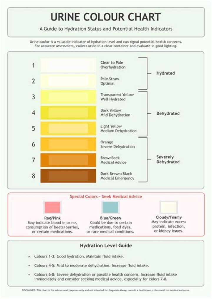 What is responsible for urine color?