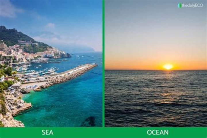 What is sea and ocean?