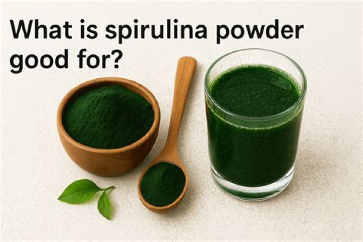What is spirulina powder good for?
