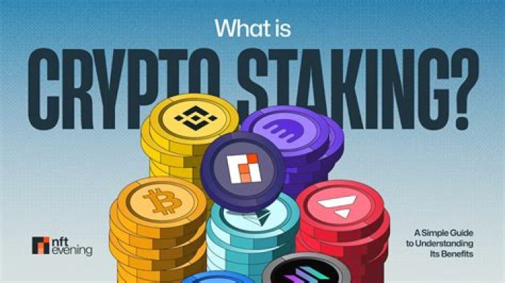 What is staking a plant?