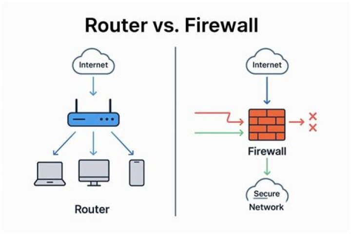 What is switch router and firewall?