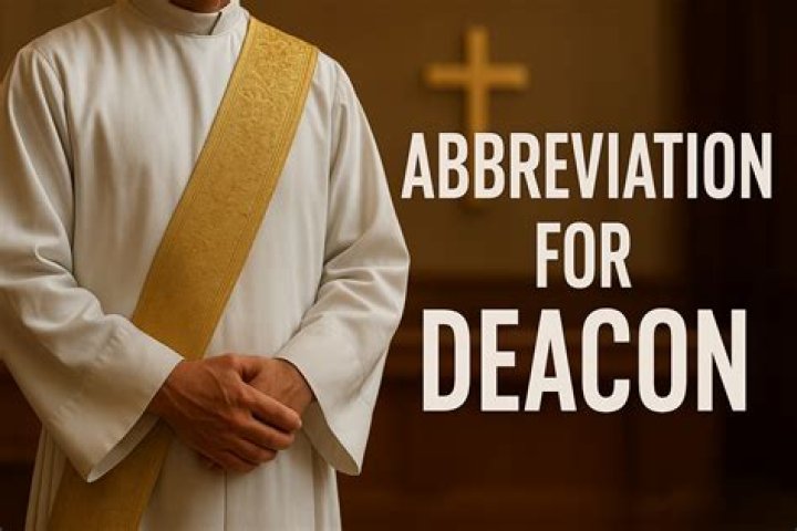What is the abbreviation for Christian?