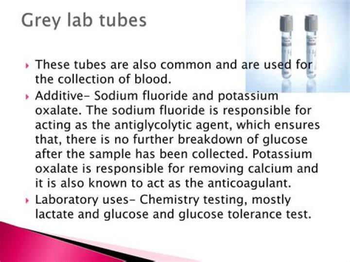 What is the Antiglycolytic agent in a gray top tube?