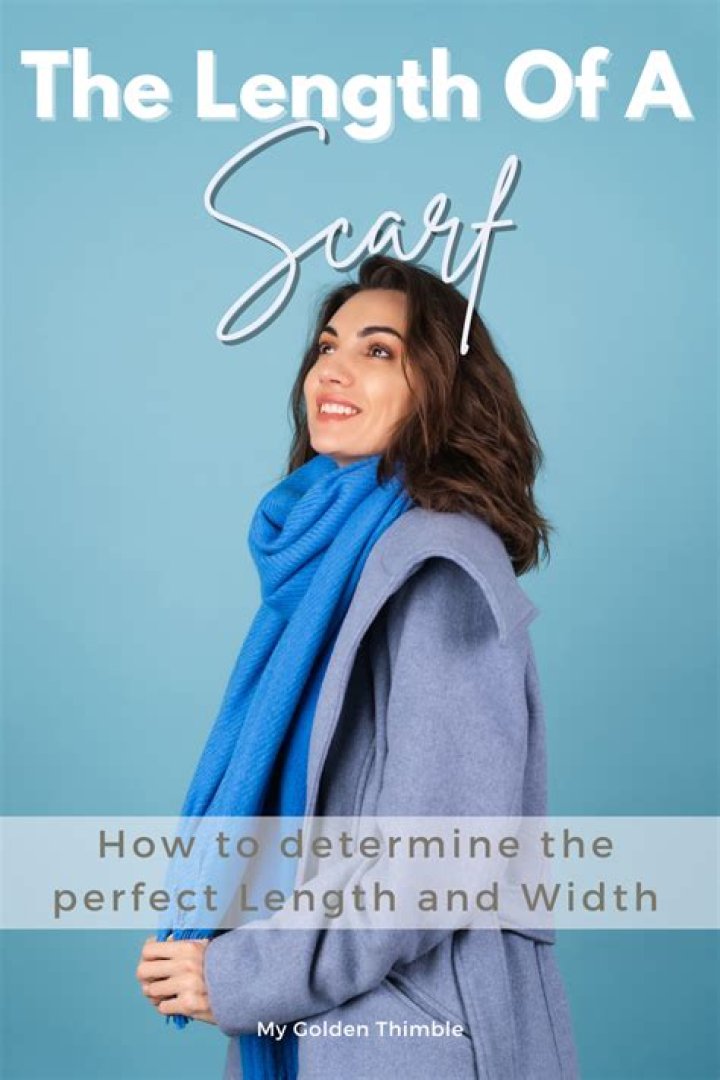 What is the average length of a scarf?