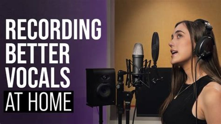 What is the best way to record vocals at home?