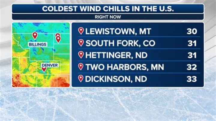 What is the coldest wind chill recorded in Minnesota?