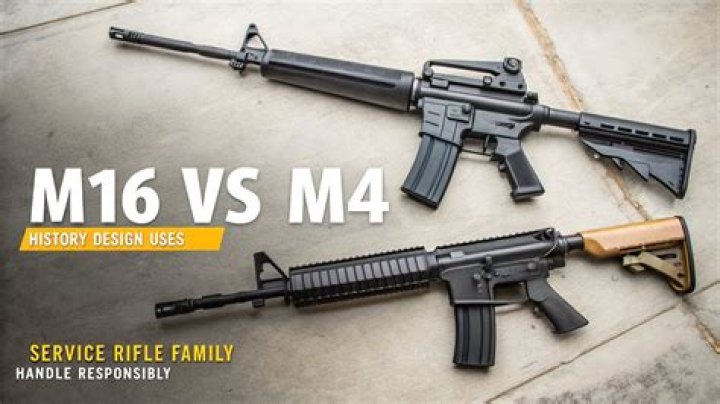 What is the difference between an m4 and m16?