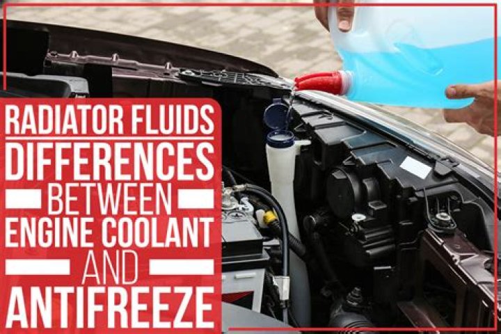 What is the difference between antifreeze and engine coolant?
