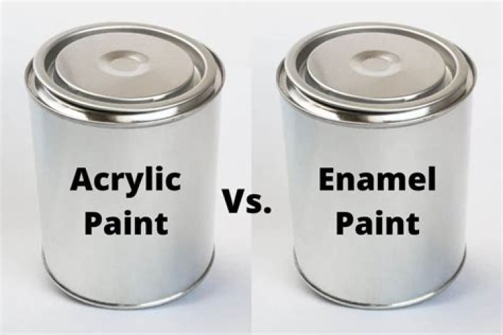 What is the difference between enamel paint and regular paint?