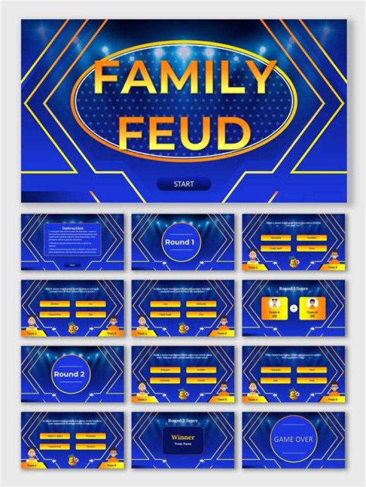 What is the Family Feud game?