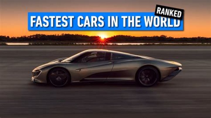 What is the fastest non road legal car in the world?