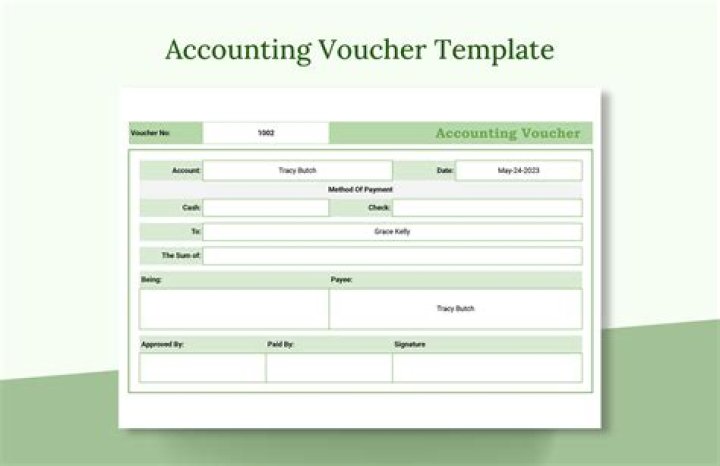 What is the full meaning of voucher?