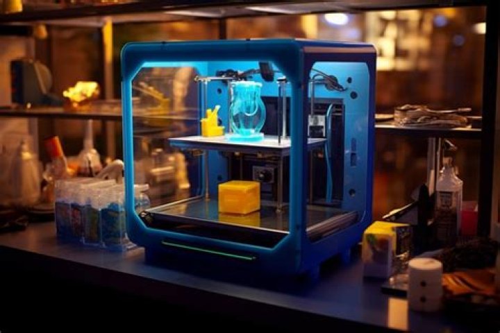 What is the function of the hot end in a 3d printer?