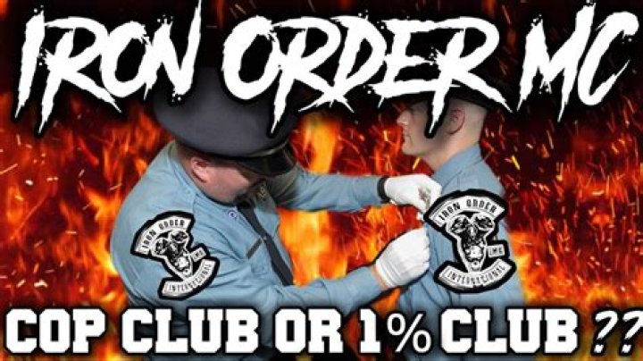 What is the Iron Order MC cop Club?