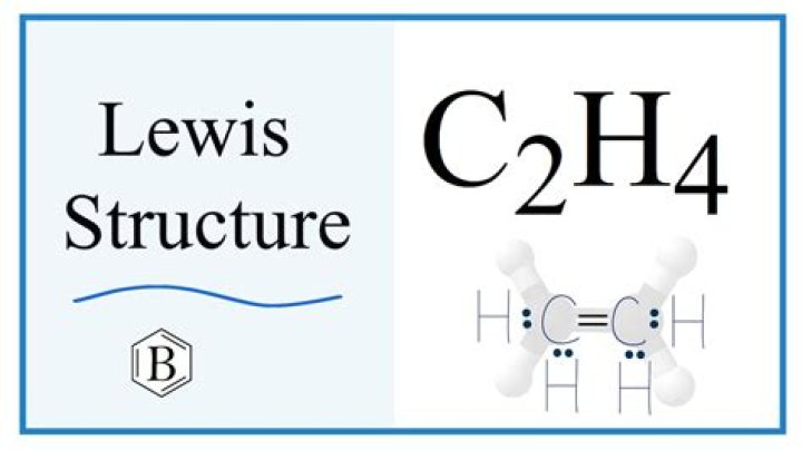 What is the Lewis structure for c2h4?