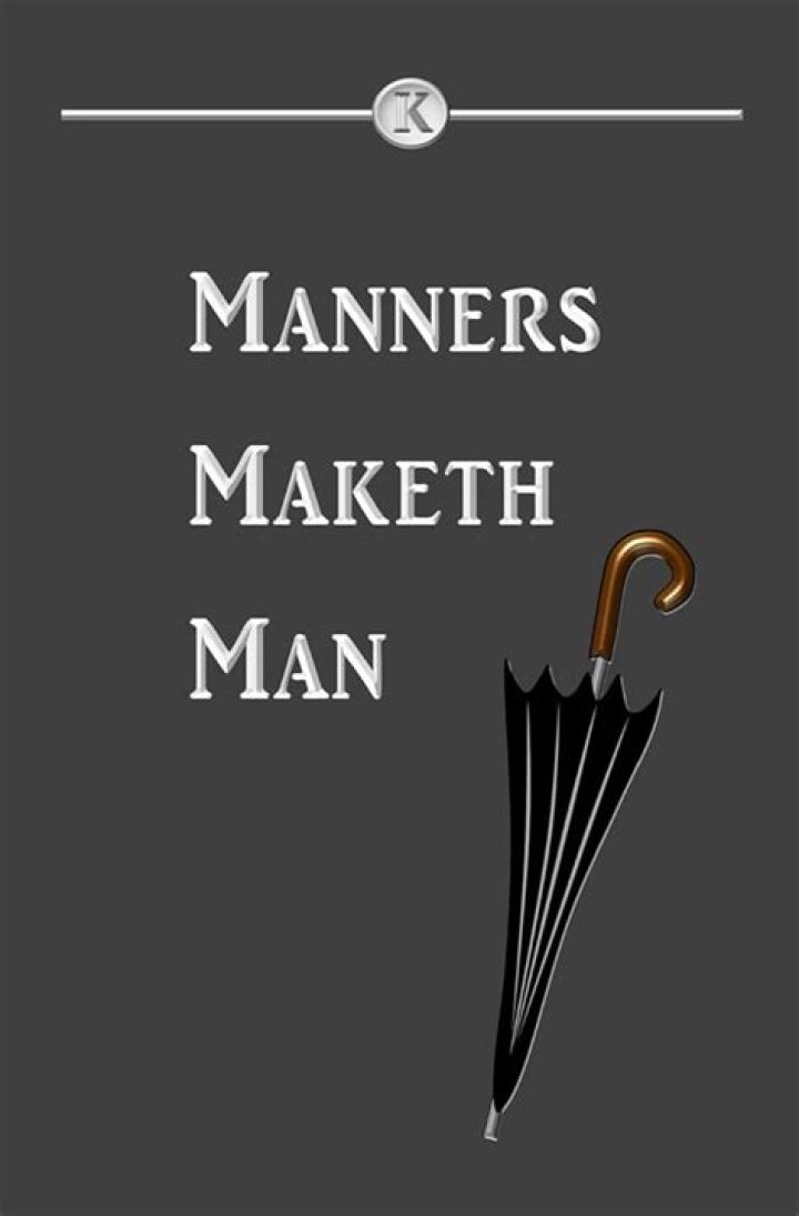 What is the meaning of manners maketh man?