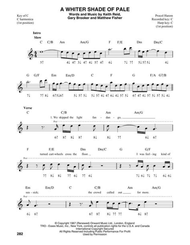 What is the meaning of the lyrics to a whiter shade of pale?