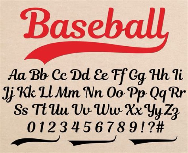 What is the MLB font?