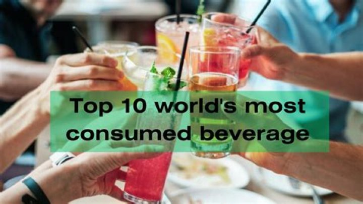 What is the most consumed beverage in the world?