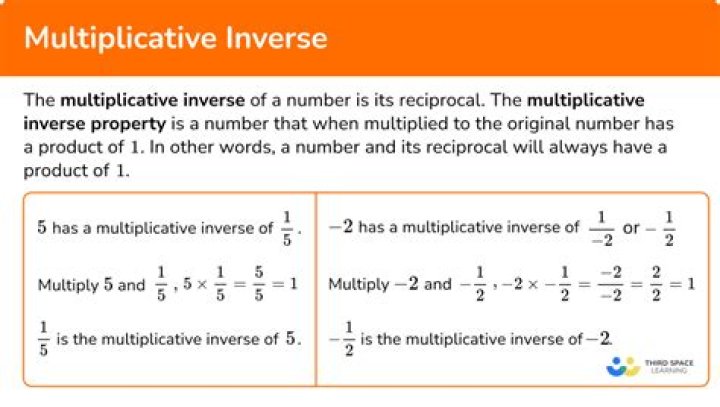 What is the multiplicative inverse of 3 by 4?