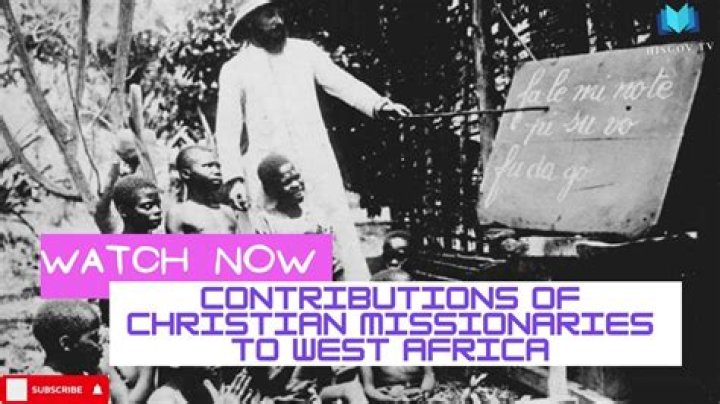 What is the purpose of missionaries in Africa?