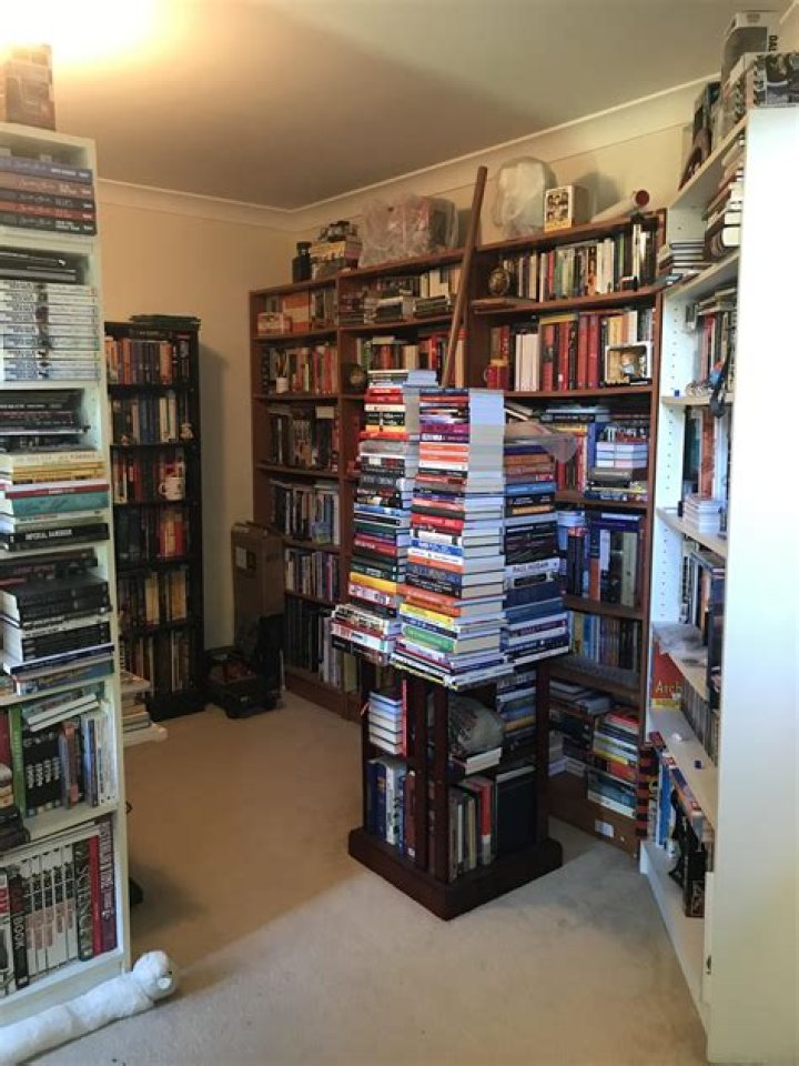 What is the setting of the book room?