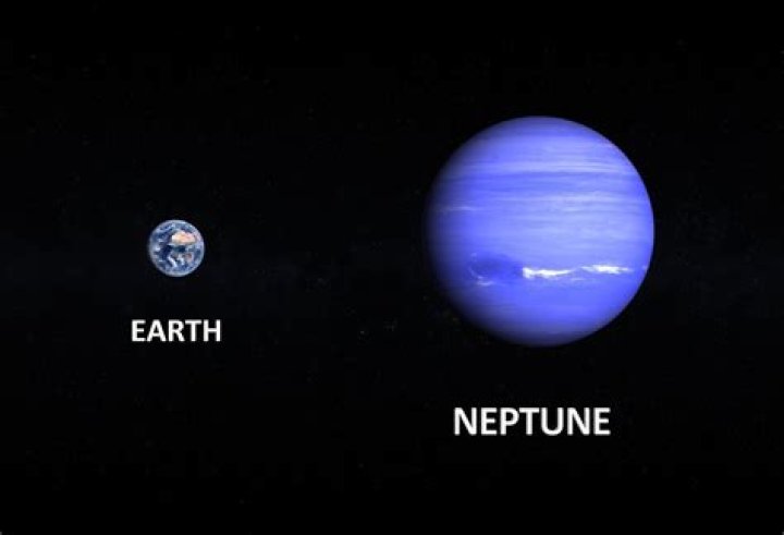 What is the size of Neptune?