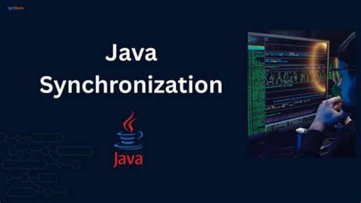 What is the synchronization in Java?