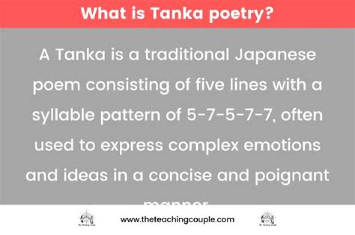 What is the tanka poem about?