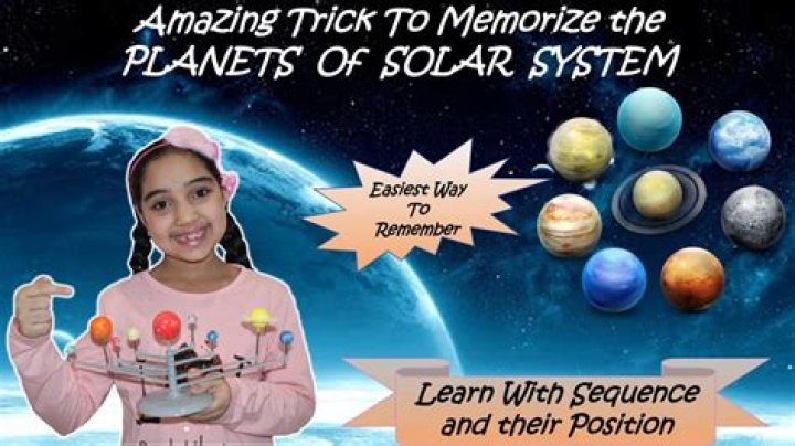 What is the trick to remember the planets?