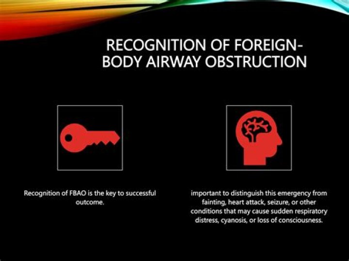 What is your aim when dealing with foreign body airway obstruction?