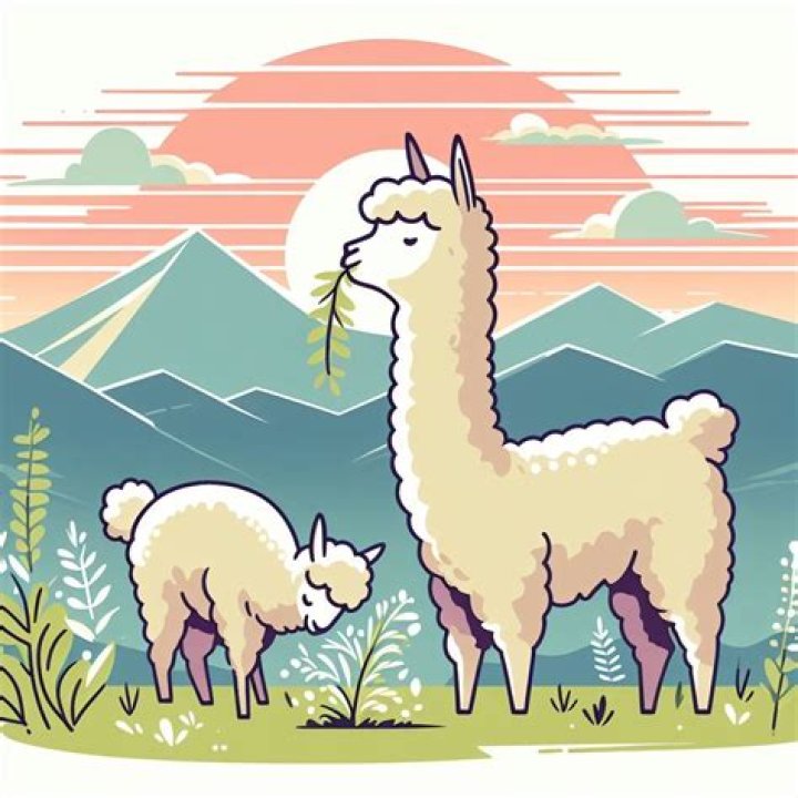 What kind of grain do alpacas eat?