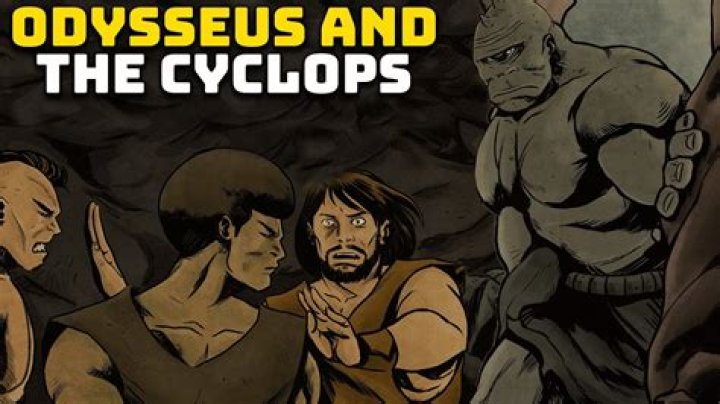 What mistake does Odysseus make with the Cyclops?