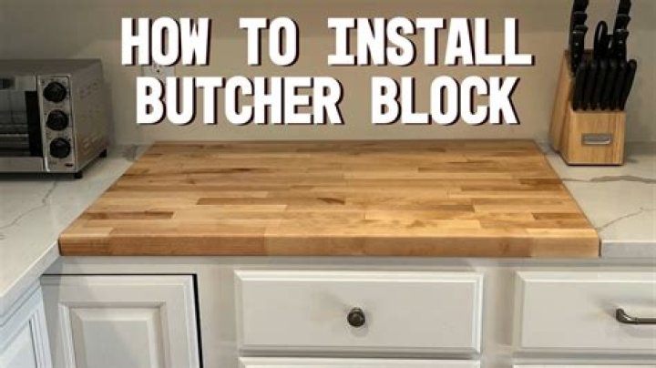 What oil is best for butcher block?