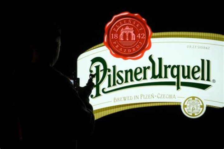 What percentage is Pilsner Urquell?