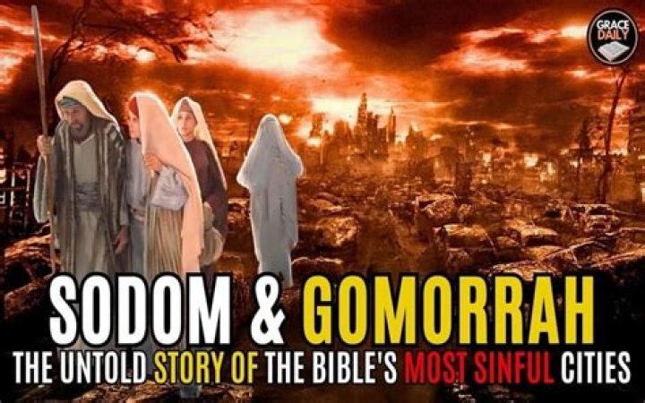 What really happened in Sodom and Gomorrah?