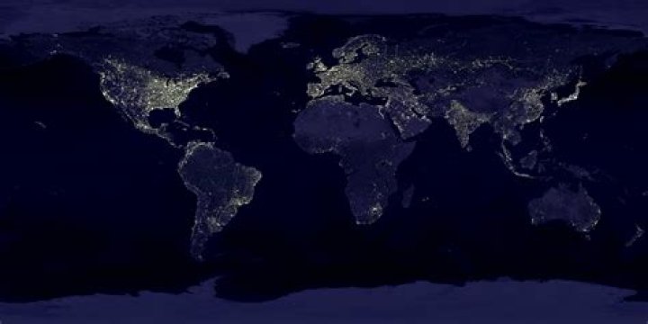 What satellite of the Earth lights the sky at night?