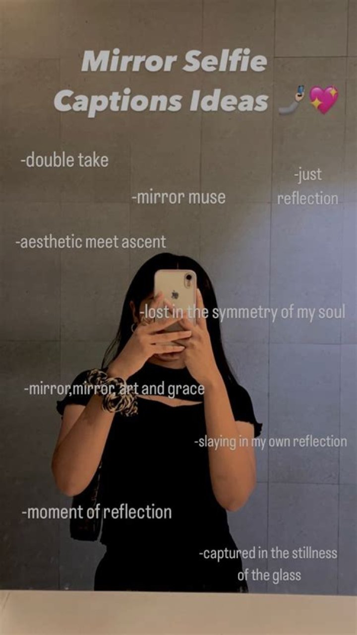 What should I Caption my selfie for guys?