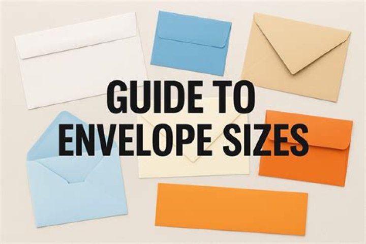 What size is DL envelope in inches?