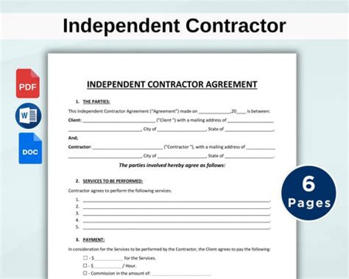 What tax form do independent contractors use?
