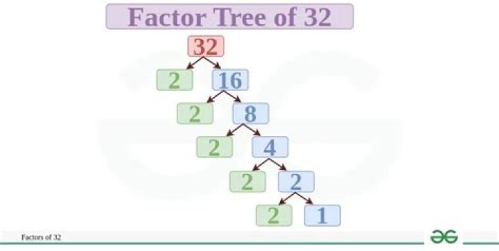 What two factors make 32?